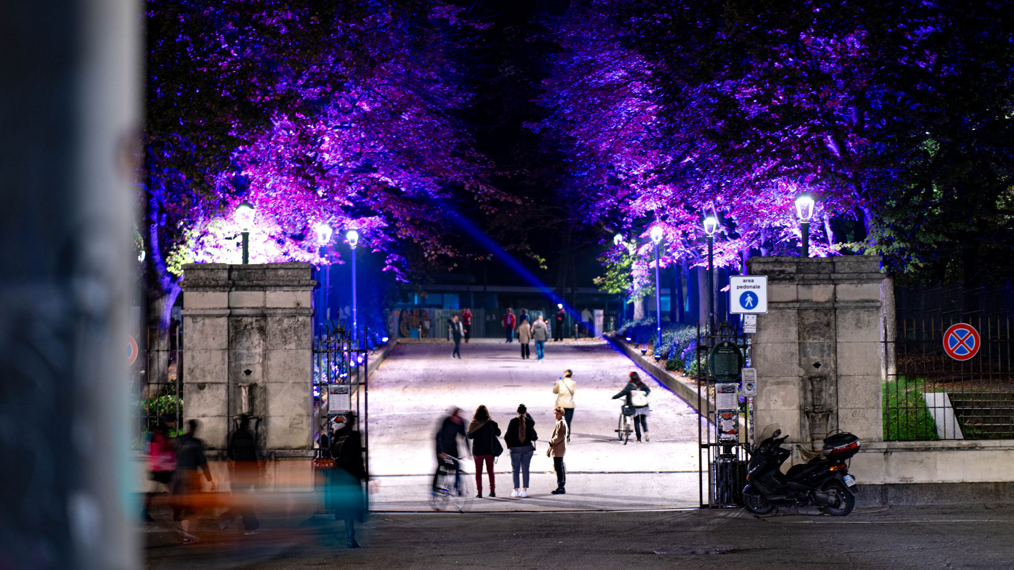 Illuminazione Parco della Montagnola